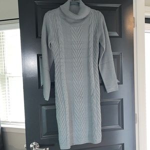 Grey Sweater Dress